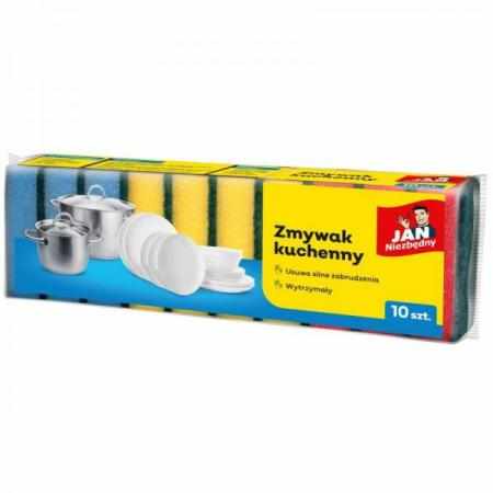 Jan Niezbędny Zmywak kuchenny kolorowy 10 sztuk|Kuchnia i naczynia Jan Niezbędny Zmywak kuchenny kolorowy 10 sztuk|Kuchnia i naczynia