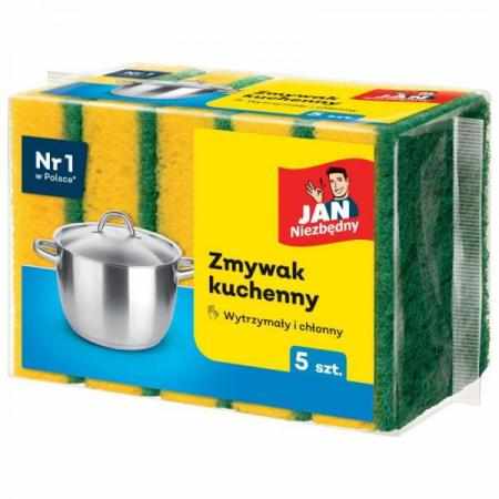 Jan Niezbędny Zmywak kuchenny 5 sztuk|Kuchnia i naczynia Jan Niezbędny Zmywak kuchenny 5 sztuk|Kuchnia i naczynia