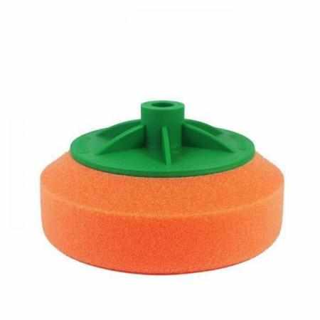 BOLL Gąbka polerska płaska M14 pomarańczowa średnia 150mm|Mycie i lakier BOLL Gąbka polerska płaska M14 pomarańczowa średnia 150mm|Mycie i lakier