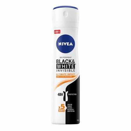 NIVEA Black & White Invisible Ultimate Impact 150ml|Strona główna NIVEA Black & White Invisible Ultimate Impact 150ml|Strona główna