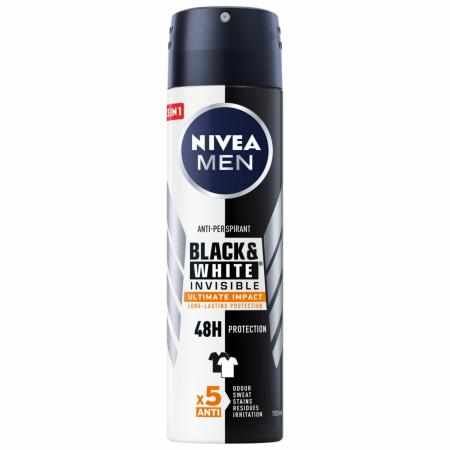 NIVEA MEN Black & White Invisible Ultimate Impact 150ml|Strona główna