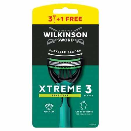 Wilkinson Sword Xtreme3 Sensitive Maszynki do golenia 4 sztuki|Strona główna