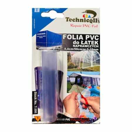 Folia PVC do łatek naprawczych Technicqll T-300 8,4x50cm|Strona główna Folia PVC do łatek naprawczych Technicqll T-300 8,4x50cm|Strona główna