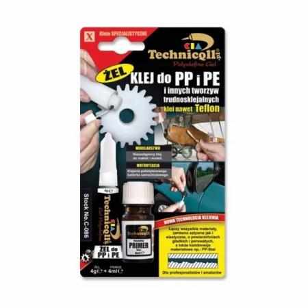 Klej żel do plastików PP i...