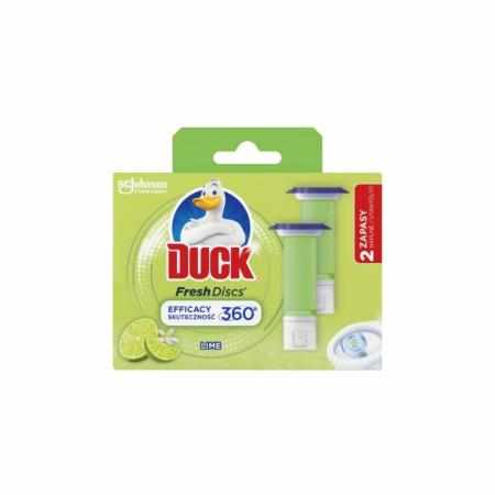 Duck Fresh Discs zapas krążki żelowe do WC Lime 2x36ml|Strona główna