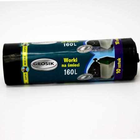 SAMCHEM Worki na śmieci Grosik 160l 10szt. GROSIK Strona główna Worki na śmieci Grosik 160l 10szt.
