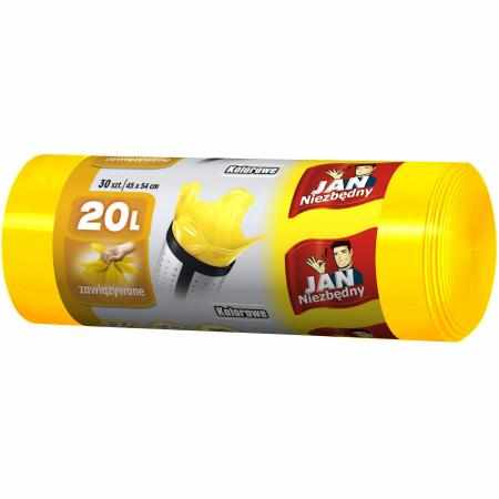 SAMCHEM Jan Niezbędny Worki na śmieci T-shirt 20l 30szt. JAN Niezbędny Strona główna Jan Niezbędny Worki na śmieci T-shirt 2