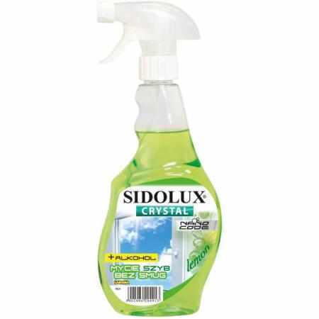 SAMCHEM Płyn do szyb Sidolux Cristal Lemon 500ml SIDOLUX Strona główna Płyn do szyb Sidolux Cristal Lemon 500ml
