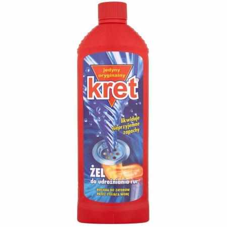 SAMCHEM Kret żel do udrażniania rur 500 ml KRET Strona główna Kret żel do udrażniania rur 500 ml