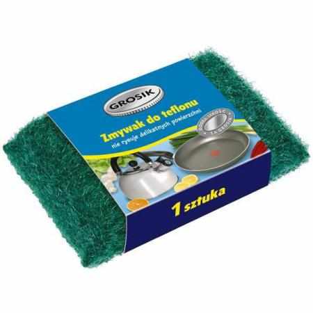 SAMCHEM Zmywak do teflonu Grosik 1szt. GROSIK Ściereczki myjki i gąbki Zmywak do teflonu Grosik 1szt.