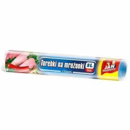 SAMCHEM Jan Niezbędny Torebki na mrożonki 3 l 50 szt JAN Niezbędny Strona główna Jan Niezbędny Torebki na mrożonki 3 l 50 sz