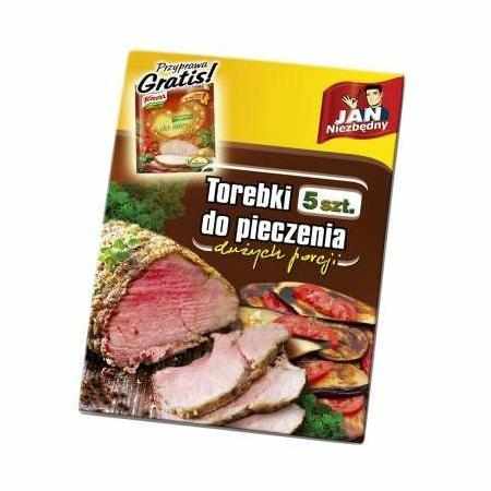 SAMCHEM Jan Niezbędny Torebki do pieczenia 35x43 cm 5 szt (do 3 kg) JAN Niezbędny Strona główna Jan Niezbędny Torebki do pie