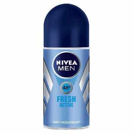 SAMCHEM Nivea MEN Fresh Active antyperspirant w kulce 50 ml NIVEA Antyperspiranty Nivea Men Antyperspirant Fresh Active, 50 