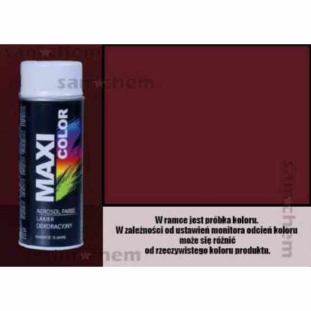 SAMCHEM SPRAY RAL 3005 CZERWIEŃ WINNA Farby w sprayu SPRAY RAL 3005 CZERWIEŃ WINNA