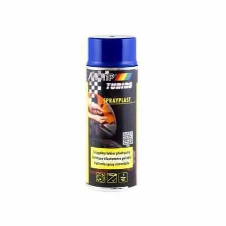 SAMCHEM MOTIP SPRAYPLAST 400ML NIEBIESKI Motip Farby w sprayu MOTIP SPRAYPLAST 400ML NIEBIESKI