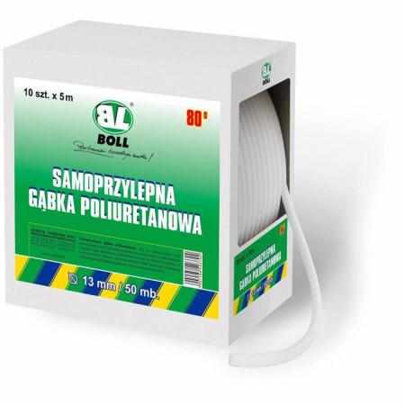 SAMCHEM BOLL samoprzylepna gąbka poliuretanowa 13 mm / 50mb BOLL Strona główna BOLL samoprzylepna gąbka poliuretanowa 13 mm 