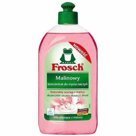 SAMCHEM Koncentrat do mycia naczyń Frosch 500 ml malinowy FROSCH Strona główna Koncentrat do mycia naczyń Frosch 500 ml mali