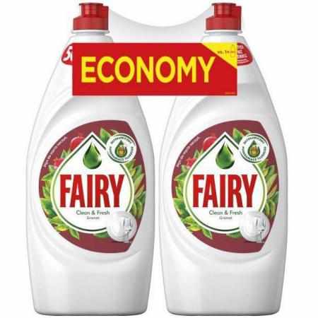 SAMCHEM Fairy 2x900 ml duopack płyn do naczyń granat FAIRY Płyny do naczyń Fairy 2x900 ml duopack płyn do naczyń granat