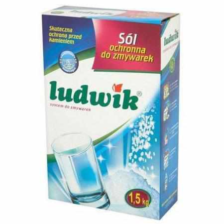 SAMCHEM Ludwik sól ochronna do zmywarek 1,5 kg Ludwik Sole do zmywarki Ludwik sól ochronna do zmywarek 1,5 kg