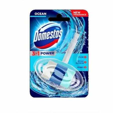 SAMCHEM DOMESTOS ZAWIESZKA DO WC OCEAN 40G DOMESTOS Zawieszki, płyny i żele do toalet DOMESTOS ZAWIESZKA DO WC OCEAN 40G