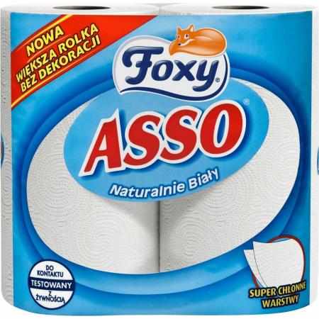 SAMCHEM RĘCZNIK PAPIEROWY FOXY ASSO 2 szt. FOXY Ręczniki papierowe RĘCZNIK PAPIEROWY FOXY ASSO 2 szt.