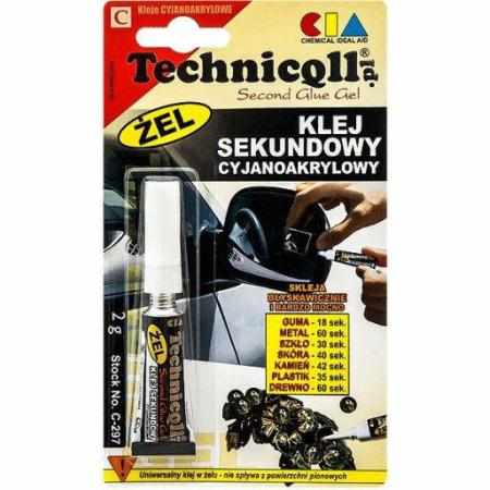 SAMCHEM KLEJ SEKUNDOWY 2g TECHNIQLL Strona główna KLEJ SEKUNDOWY 2g
