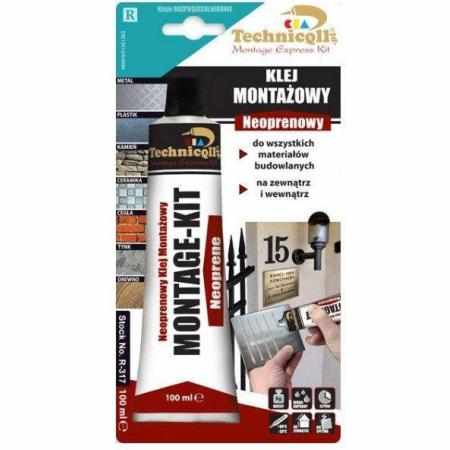 SAMCHEM KLEJ MONTAŻOWY NEOPRENOWY 100ml TECHNIQLL Strona główna KLEJ MONTAŻOWY NEOPRENOWY 100ml
