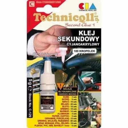SAMCHEM KLEJ SEKUNDOWY 5g TECHNIQLL Strona główna KLEJ SEKUNDOWY 5g
