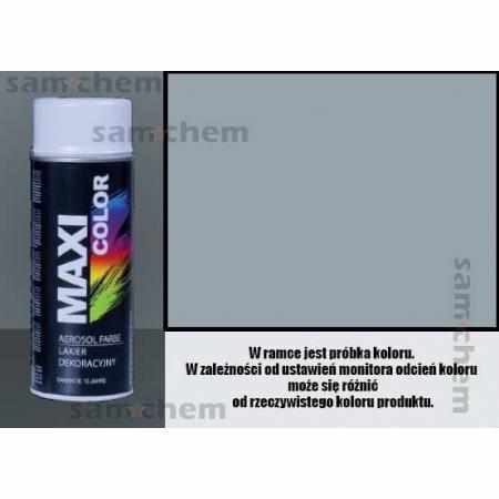 SAMCHEM Farba SPRAY RAL: 7001 POPIELATY JASNY maxi color 400ML maxi color Farby w sprayu Farba SPRAY RAL: 7001 POPIELATY JAS