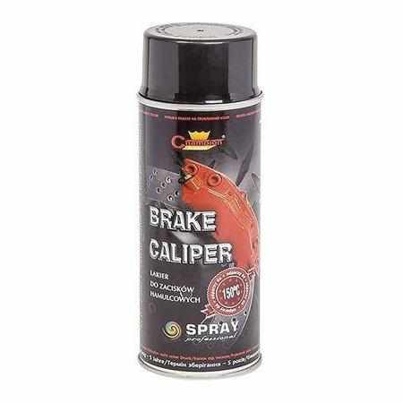 SAMCHEM SPRAY CHAMPION CZARNY Farba na zaciski hamulcowe BRAKE CALIPER 400ml Champion Color Farby w sprayu SPRAY CHAMPION CZ