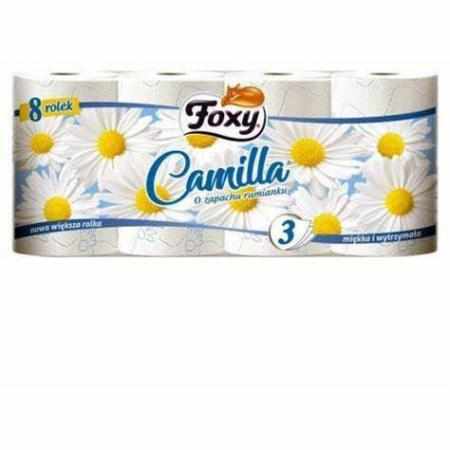 SAMCHEM FOXY CAMILIA PAPIER TOALETOWY RUMIANKOWY 8 SZT FOXY Strona główna FOXY CAMILIA PAPIER TOALETOWY RUMIANKOWY 8 SZT