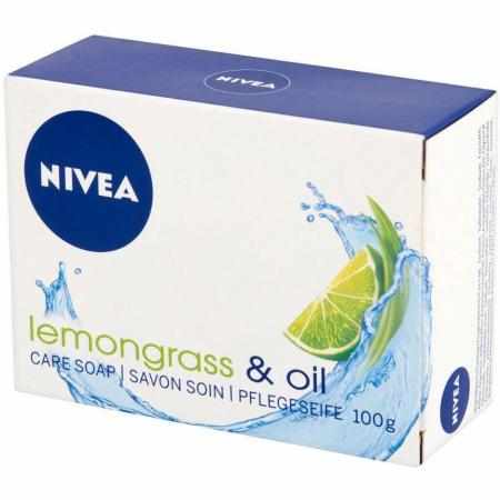 SAMCHEM NIVEA MYDŁO LEMONGRASS 100G NIVEA Mydła toaletowe NIVEA MYDŁO LEMONGRASS 100G