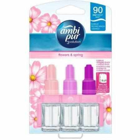 SAMCHEM Ambi Pur z wkładem do elektrycznego odświeżacza powietrza Ambi Pur Flowers & Spring 20ml AMBI PUR Strona główna Ambi
